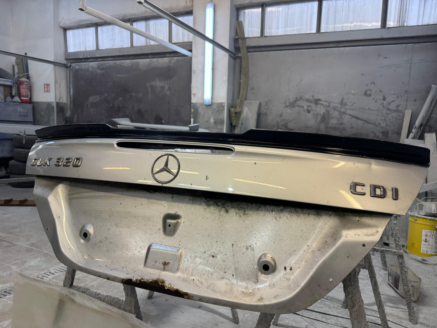 ✌️😎SPOILER POSTERIORE ADATTO PER MERCEDES CLK W209 ABS😎✌️