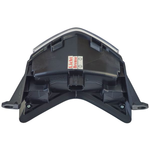 ⭐Fanale posteriore moto a LED in vetro trasparente cromato per Kawasaki Ninja Z⭐