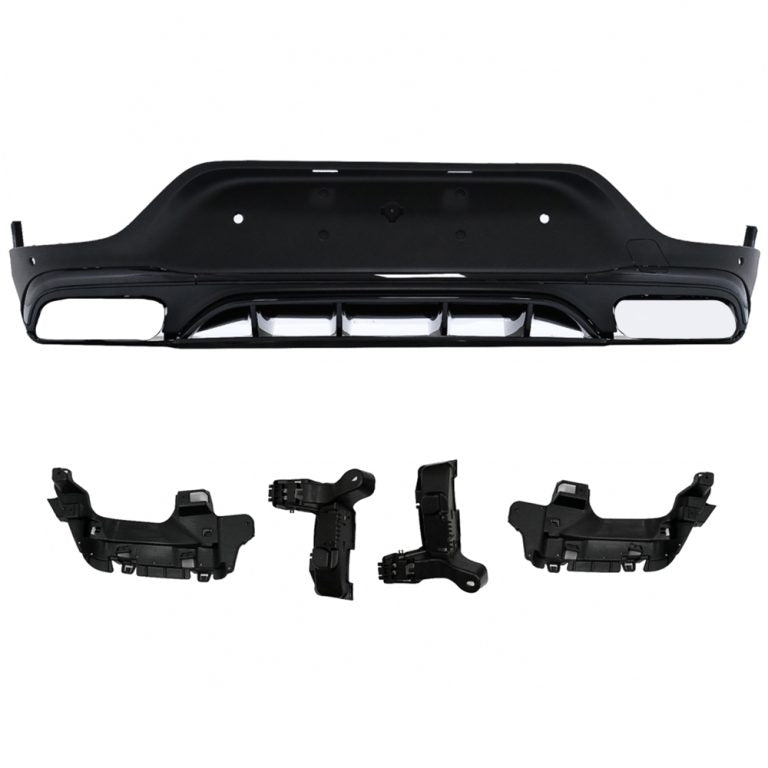 ART.3457 Diffusore GLC63 AMG look per Mercedes GLC Coupe C253 2016-2023