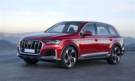 Splitter Anteriore AUDI Q7 S-Line Mk2 Facelift 2019+ Senza ABE TÜV