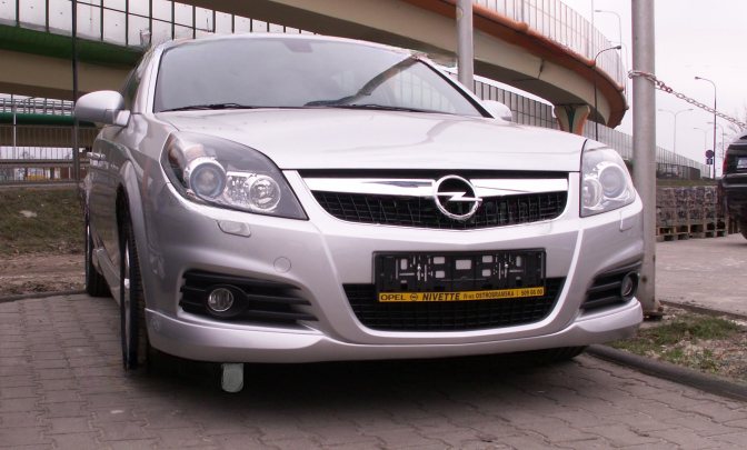 ❤️Spoiler Anteriore Compatibile con OPEL Vectra C Restyling 2005–2008❤️
