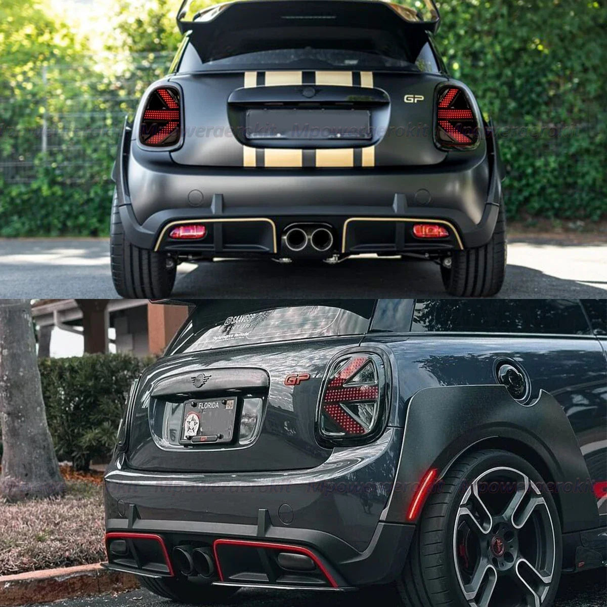 💎FARI ANTERIORI ADATTI PER MINI F56 ROSSO💎