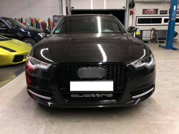 💎Grill suitable for Audi A6 C7 2011 - 2014 LOOK RS6-💎