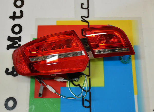 💎FARI POSTERIORI LIGHTBAR LED LOOK RESTYLING ADATTI PER AUDI A3 8P 2008-2012 💎