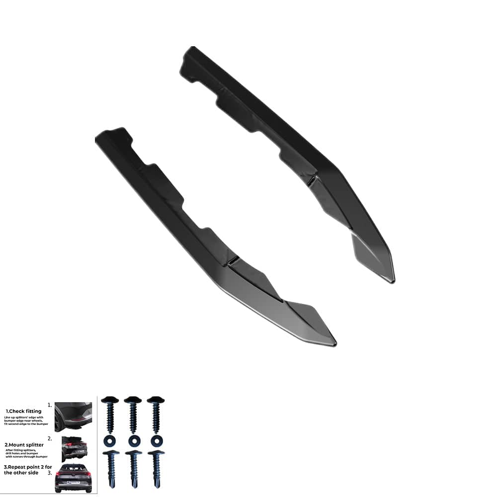 🔥Splitter laterale post adatto per BMW 4 Series G26 Grand Coupe 21+ M-Pack 🔥