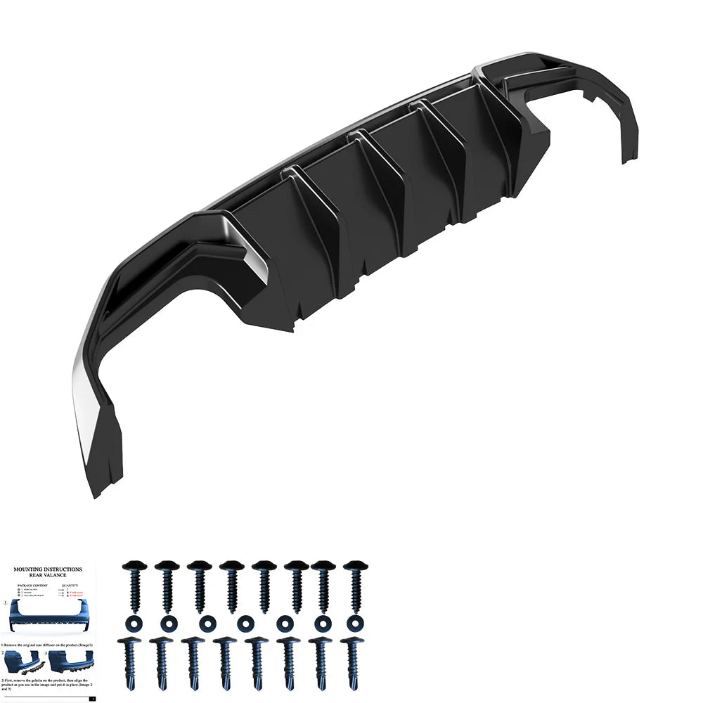 🔥DIFFUSORE ADATTO PER AUDI A3 S-Line / S3 8Y (Berlina/Sportback) 20-24🔥