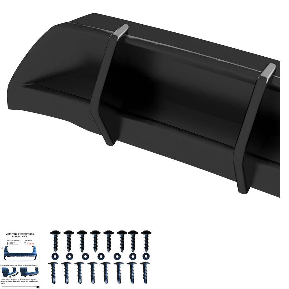 💎Diffusore posteriore Adatto Per AUDI A3 8Y Berlina/Sportback 20-24💎