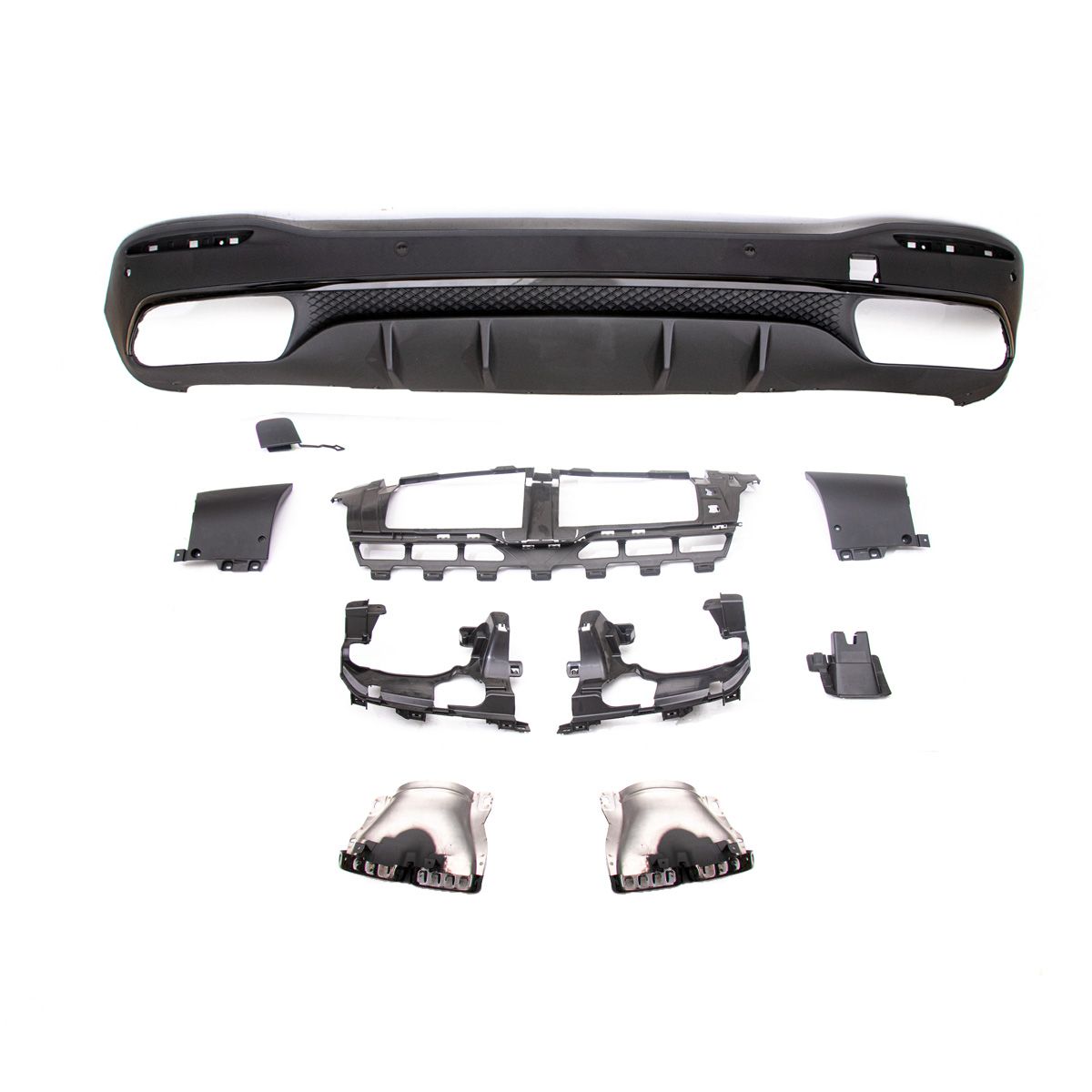 ⭐ SPLITTER SUITABLE FOR AUDI Q8 s-line look R optik⭐