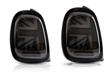 💎FANALI POSTERIORI ADATTI PER Mini Cooper F55 F56 F57 NERO 💎