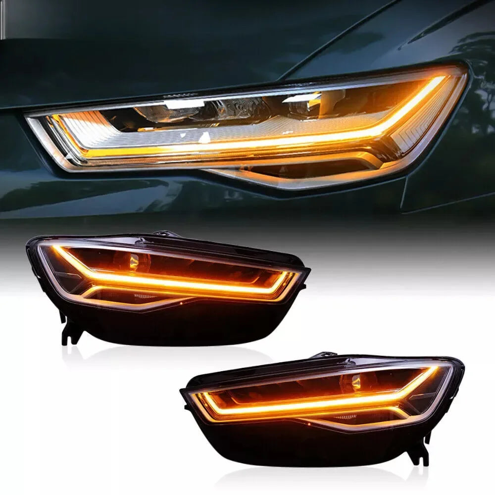 💫ART.3387 Fari Xenon LED Audi A6 S6 C7 2012-2018💫