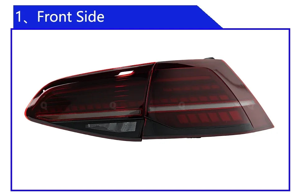 💫ART.3829 Fari Posteriori LED (dinamici) Per VW Golf 7 13-17 Golf 7.5 18-21💫