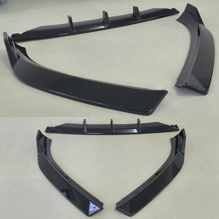 💫ART.4808 Splitter Anteriore adatto per Audi A5 S5 Quattro S-LINE 2012-2016💫