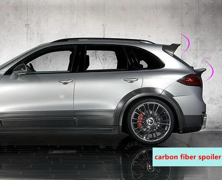 💫ART.8134 Spoiler sul Tetto in Fibra di Carbonio per Porsche Cayenne 958 2011-2014💫