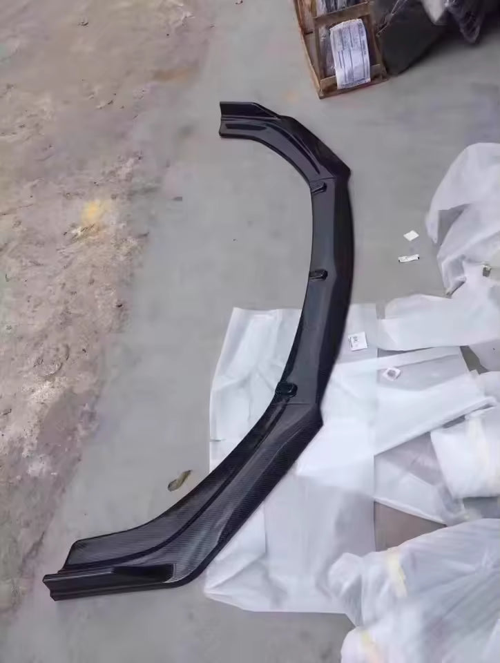 💫ART.8543 Splitter Anteriore Nero Lucido per VW Scirocco R 2009-2015💫