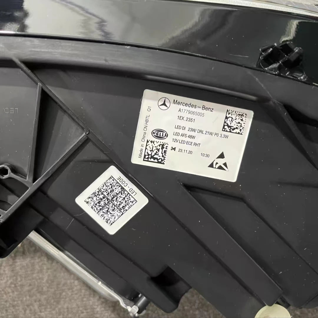 💫ART.8148 Fari Anteriori LED DAYLIGHT Per Mercedes-Benz 2019-2025 Classe A 💫