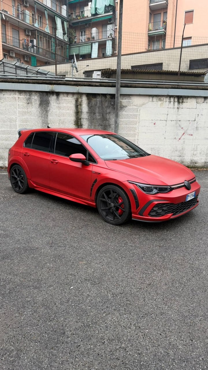 ๐ART.1079 MINIGONNE VW GOLF 8 LOOK R NERO OPACO (TOP)๐