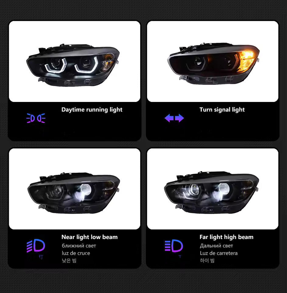 🔥FARI ANTERIORE ADATTO PER BMW F20 2015-2018 1 Serie 116i 118i🔥