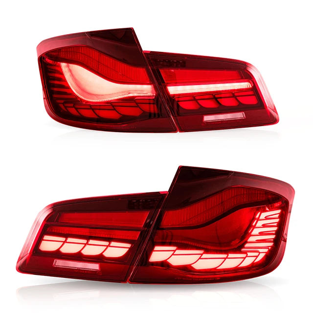 💎FARI POSTERIORI ADATTI PER BMW serie 5 F10 F18 G30 G38 M5 2011-2017 NERO 💎