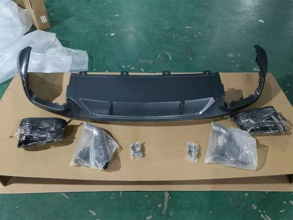 💫ART.4584 Diffusore + Terminali di Scarico per Audi Q5 S-Line 2018-2020💫