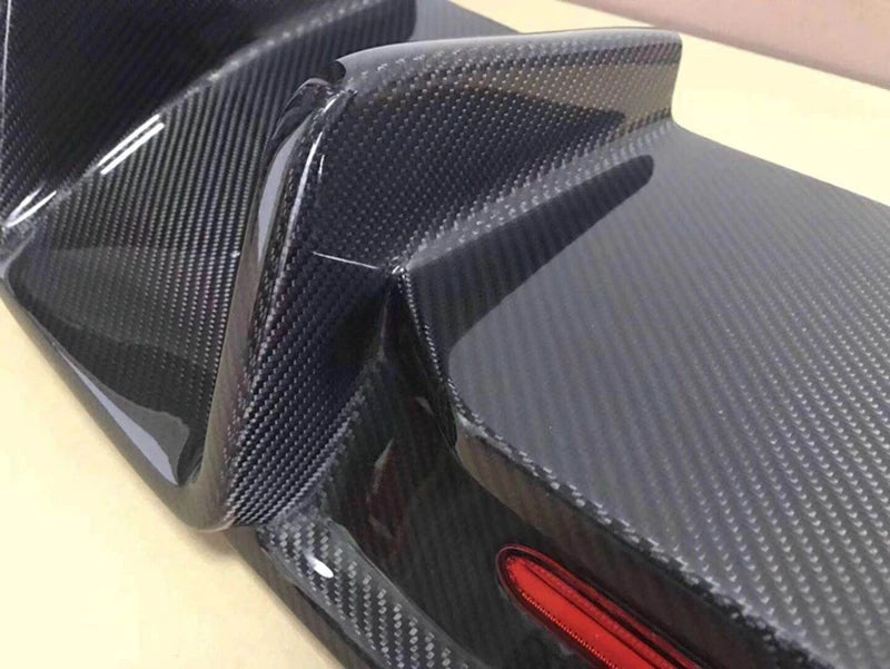 💫ART.4593 Diffusore In Fibra Di Carbonio adatto per Audi A6 C7 S6 2012-2016💫