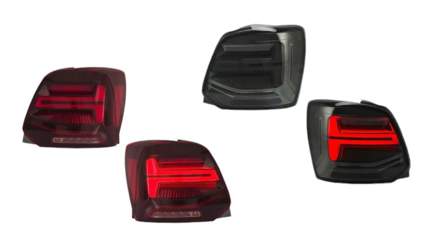 ✨FANALI POSTERIORE POLO 6R (ROSSO FUMO) ADATTI PER VW POLO 2010-2017✨