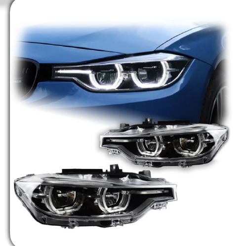 ✨COPPIA FARI ADATTI PER BMW SERIA 3 F30-3 LCI ✨