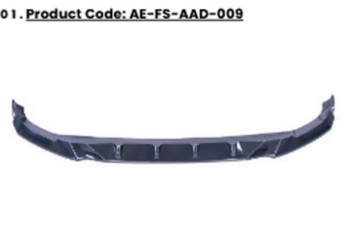 💫ART.2340 SPLITTER AUDI SQ5 Q5 S-LINE SUV SPORTBACK MK2 FACELIFT 2020-2024💫