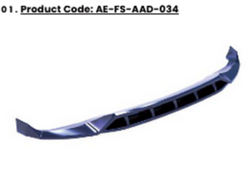 💫ART.2369 SPLITTER BMW X5 M-SPORT G05 2018-2023💫