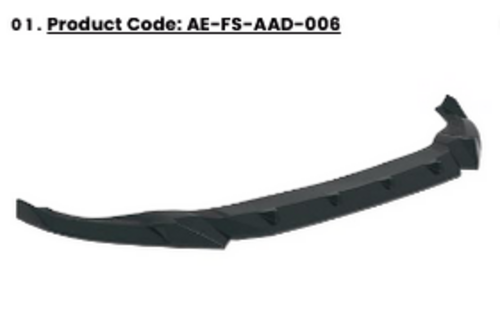 💫ART.2406 SPLITTER VOLKSWAGEN GOLF MK7 R 2013-2016💫