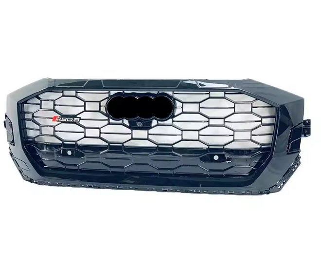 💫ART.4596 Griglia Anteriore Look Aggressivo per Audi Q8 Grill 2020-2022💫