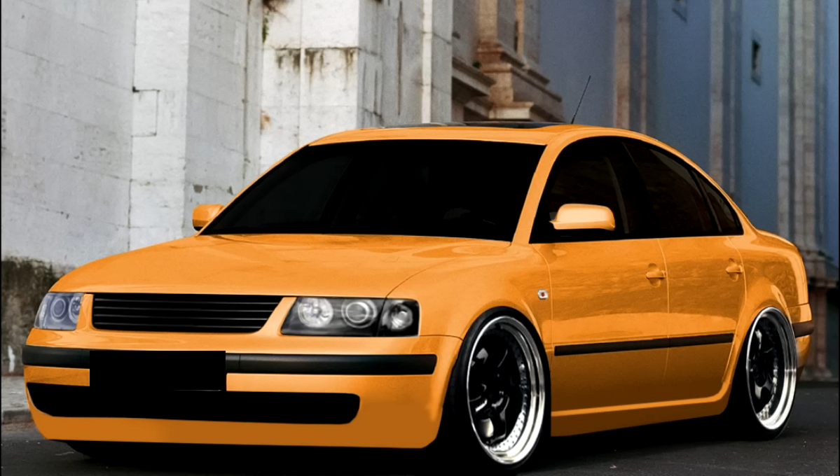 💫ART.7423 FARI ANTERIORI "ANGEL EYES" CROMATI per VW PASSAT B5 3B 96-00💫