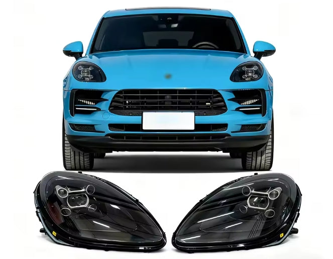🔥FARI PER PORSCHE MACAN 18-25 GRUPPO OTTICO FARI DIURNI A LED QUAD-EYE🔥