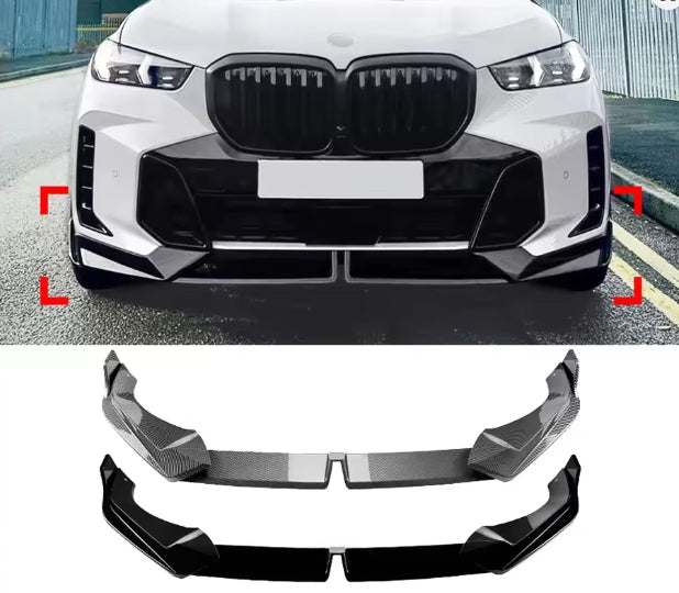 💥ART.4013 SPOILER ANTERIORE BMW X5 G05 X6 G06 2023-2024 M SPORT LCI BODY KIT💥