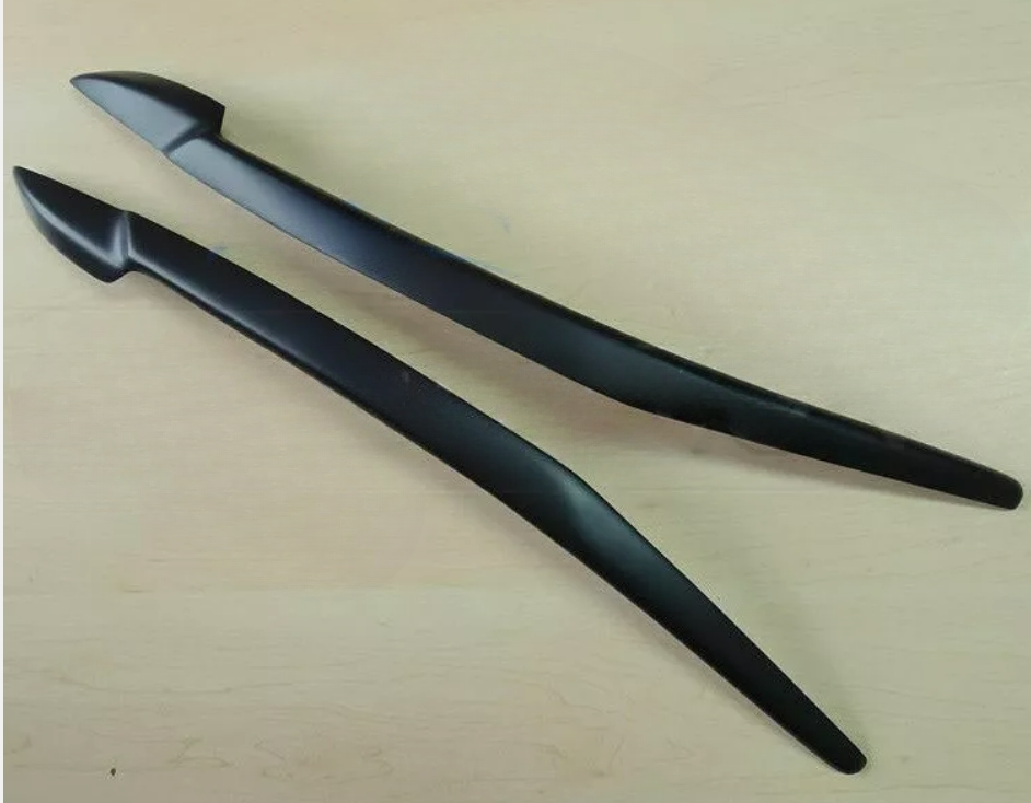 Sopracciglia per BMW X6 E71 2008-2011 ABS Plastica palpebre fari