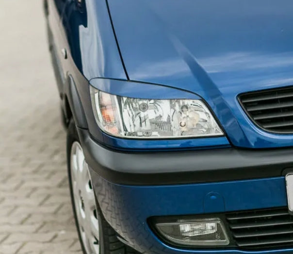 Palpebre fari per OPEL Zafira A 99-05 Plastica ABS, NUOVE