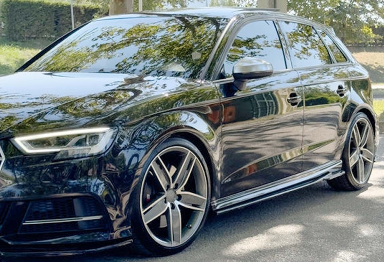 💫ART.3012 Sotto Minigonne A Plus S3/S Line V3 Style Audi A3 S 8V SB 2012+💫