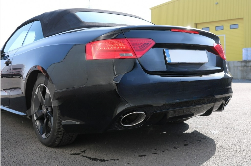 Rear Bumper RS5 Look for Audi A5 (8T) Coupe Cabrio (2007-2016)