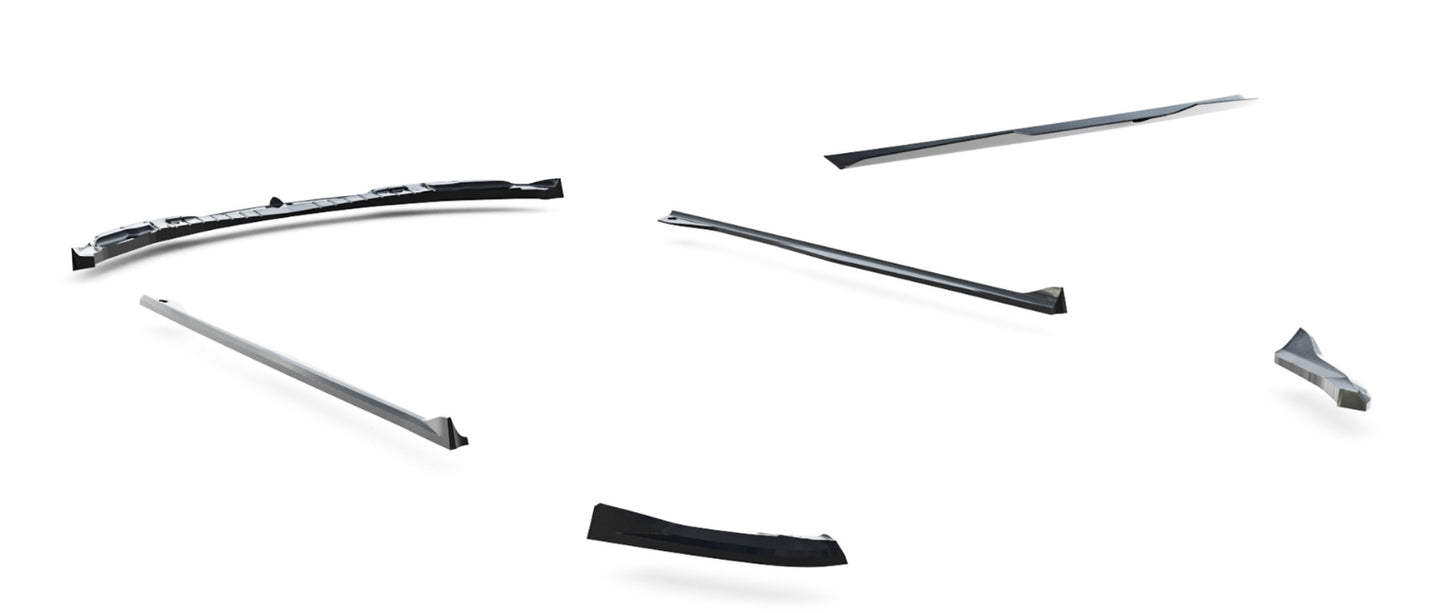 ⭐Bodykit Set di Splitters Adatto Per Mazda MX-5 Mk3 (NC) Facelift⭐