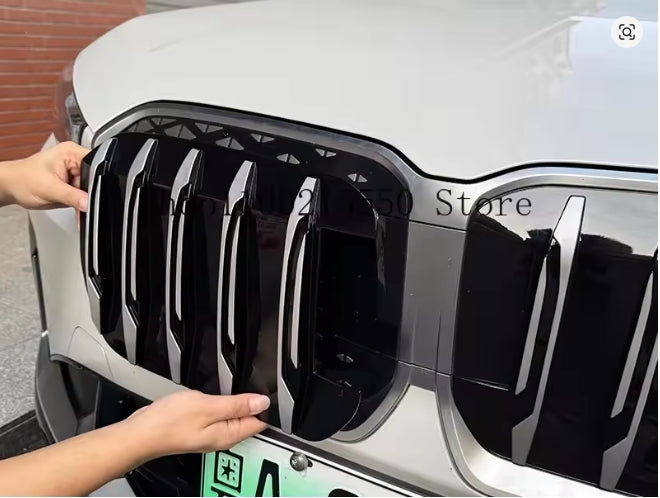 🔥ART.8849 GRIGLIA ANTERIORE PER BMW iX1 U12 23-24 RADIATORE NON RIMOVIBILE🔥