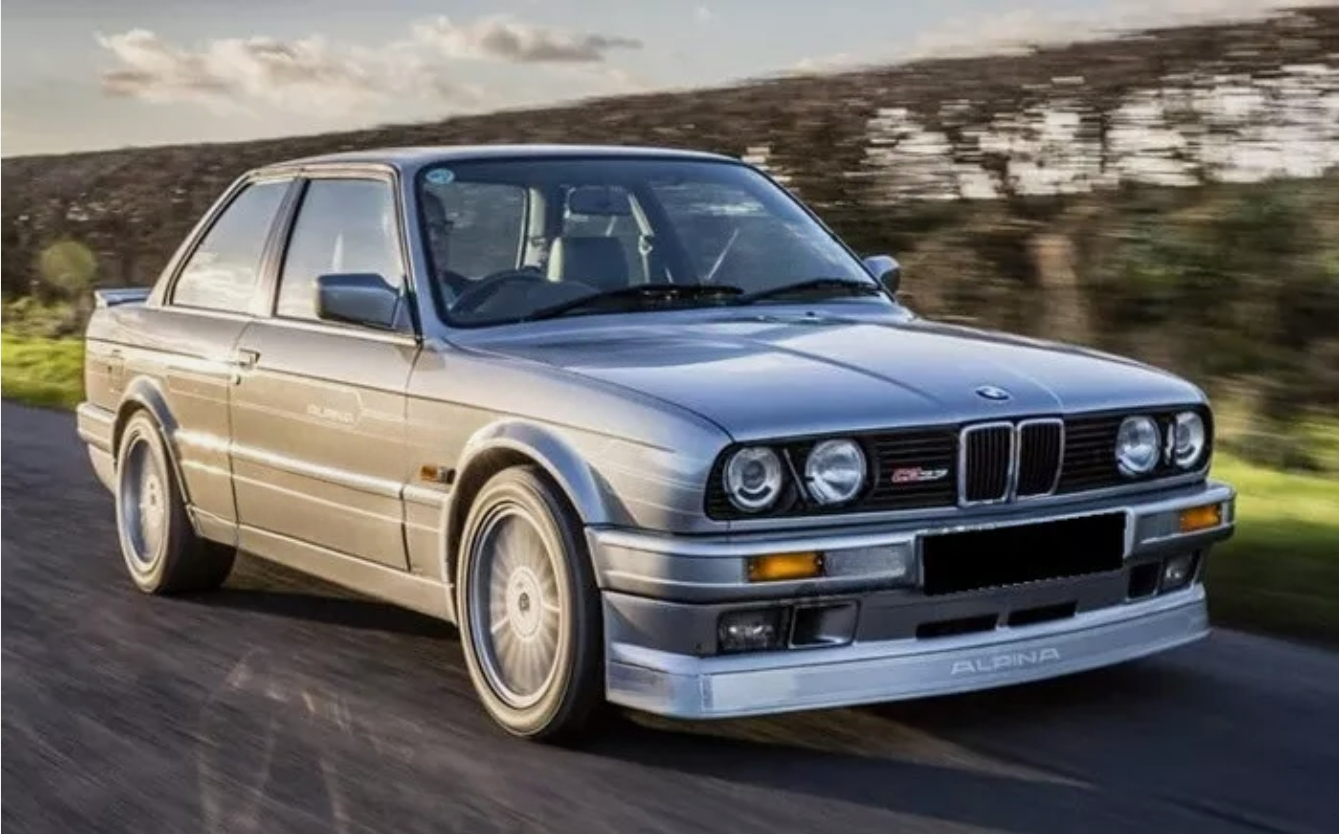 BMW 3 E30 88-94 GONNA ANTERIORE / SPOILER / LABBRO ALPINA B6 look