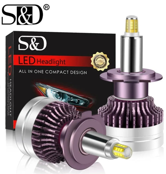 🔥KIT LED PER SKODA SUPERB I ANABAGLIANTI H7 CANBUS Bianco 6500K 360 gradi🔥