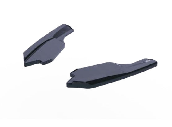 💫Rear Side Splitter (2 pezzi) per Volkswagen Golf Mk8 R (2020–2024) – Nero 💫