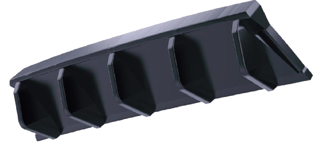 💫Diffusore Posteriore per VW Tiguan Mk2 R-Line (2015–2020) – Nero Lucido💫