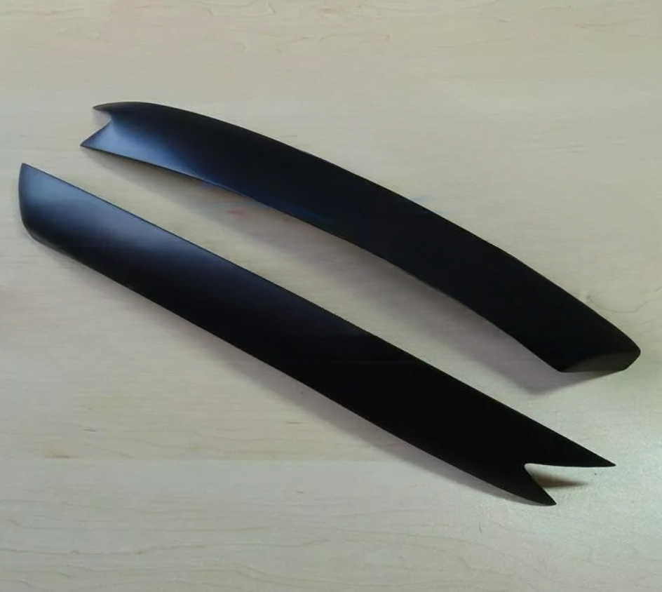 Sopracciglia per NISSAN QASHQAI Restyling 2010-2013 ABS Plastica palpebre fari