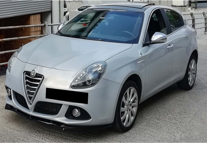 💫ART. 0059 SPLITTER ALFA ROMEO NERO LUCIDO (GIULIETTA) 2010+💫