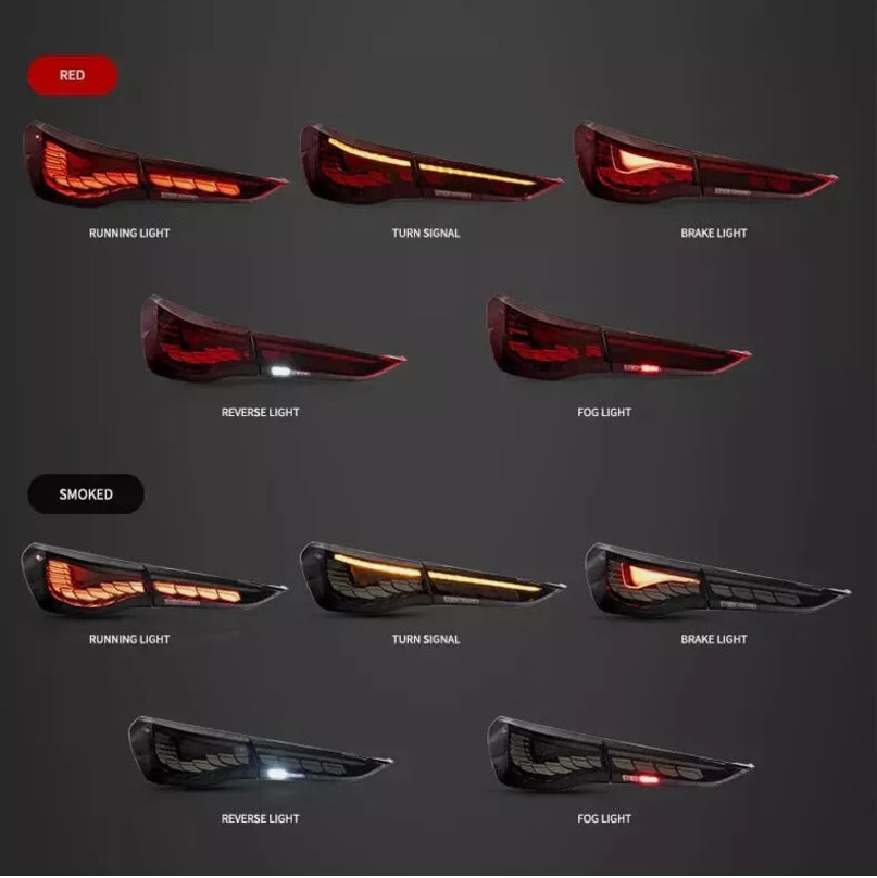 Fanali posteriori OLED per BMW Serie 4 (G22/G23/G26) 2020 - 2022