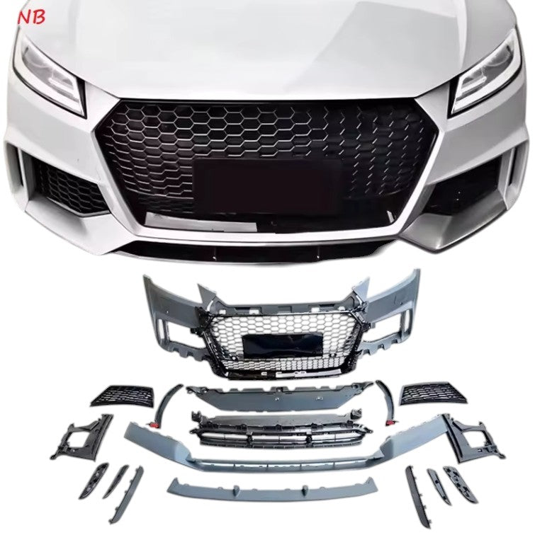 🔥BODYKIT CON GRIGLIA ADATTO PER AUDI TT TTS 2015-2019 STILE TTRS MK3🔥