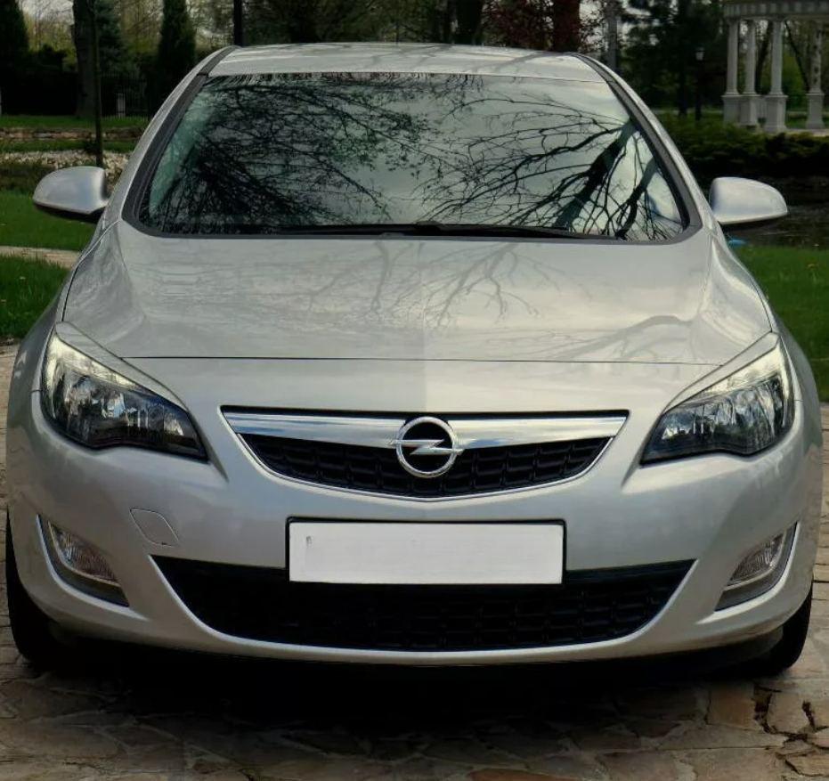 Sopracciglia per OPEL ASTRA J 2009+ ABS Plastica palpebre fari