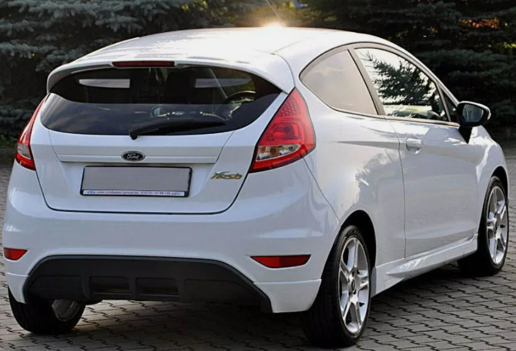 Spoiler posteriore sotto paraurti per FORD FIESTA 7 MK7 ABS Plastica "ST Line"