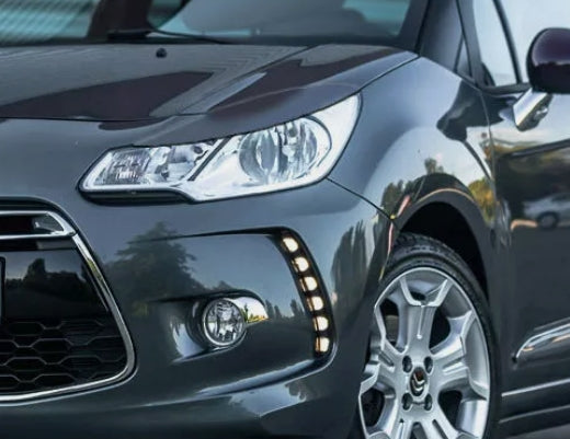Sopracciglia per CITROEN DS3 / C3 2009+ ABS Plastica palpebre fari